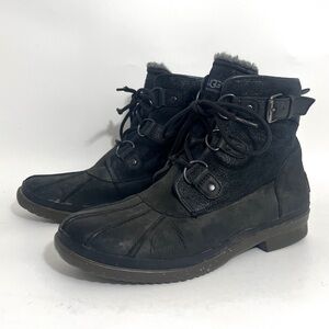 UGG Black Ankle Boots